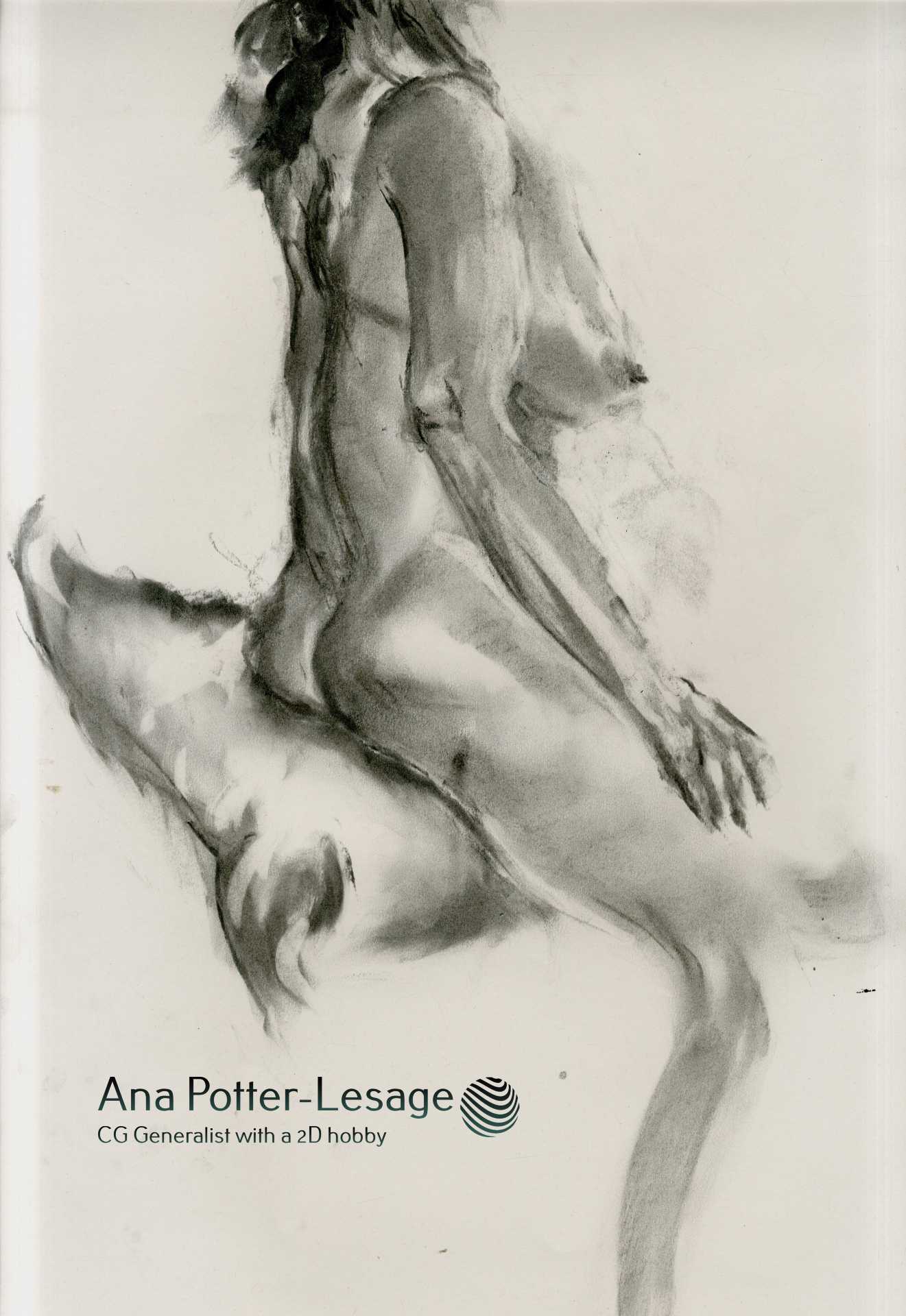 Life drawing sketch
