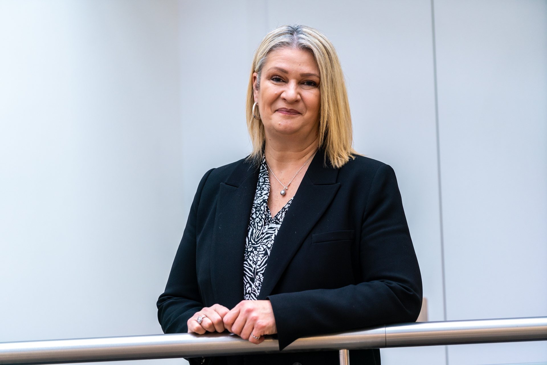 Headshot of L. Mann, AUB's Executive Director of Academic Innovation
