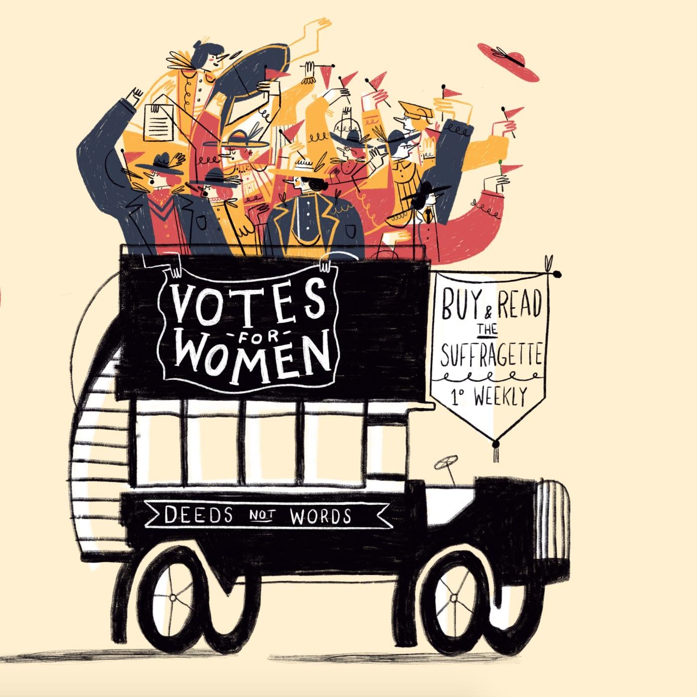 Black bus is Illustration