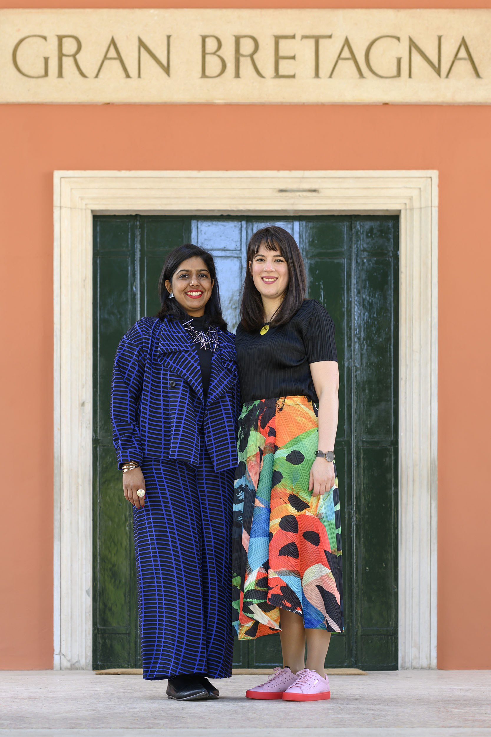 Manijeh Verghese Madeleine Kessler curators of British Pavilion 2021