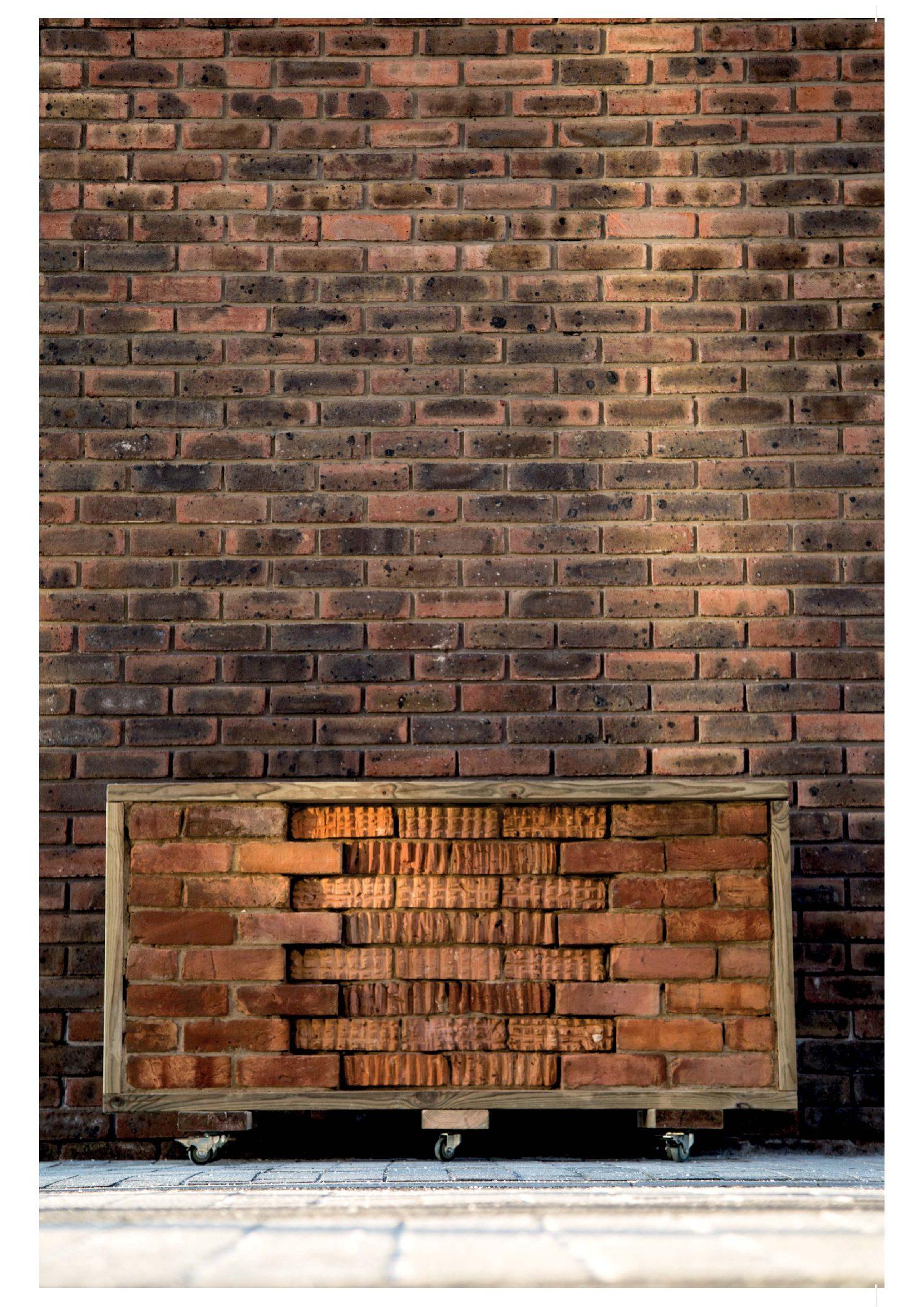 Portrait of brick wall