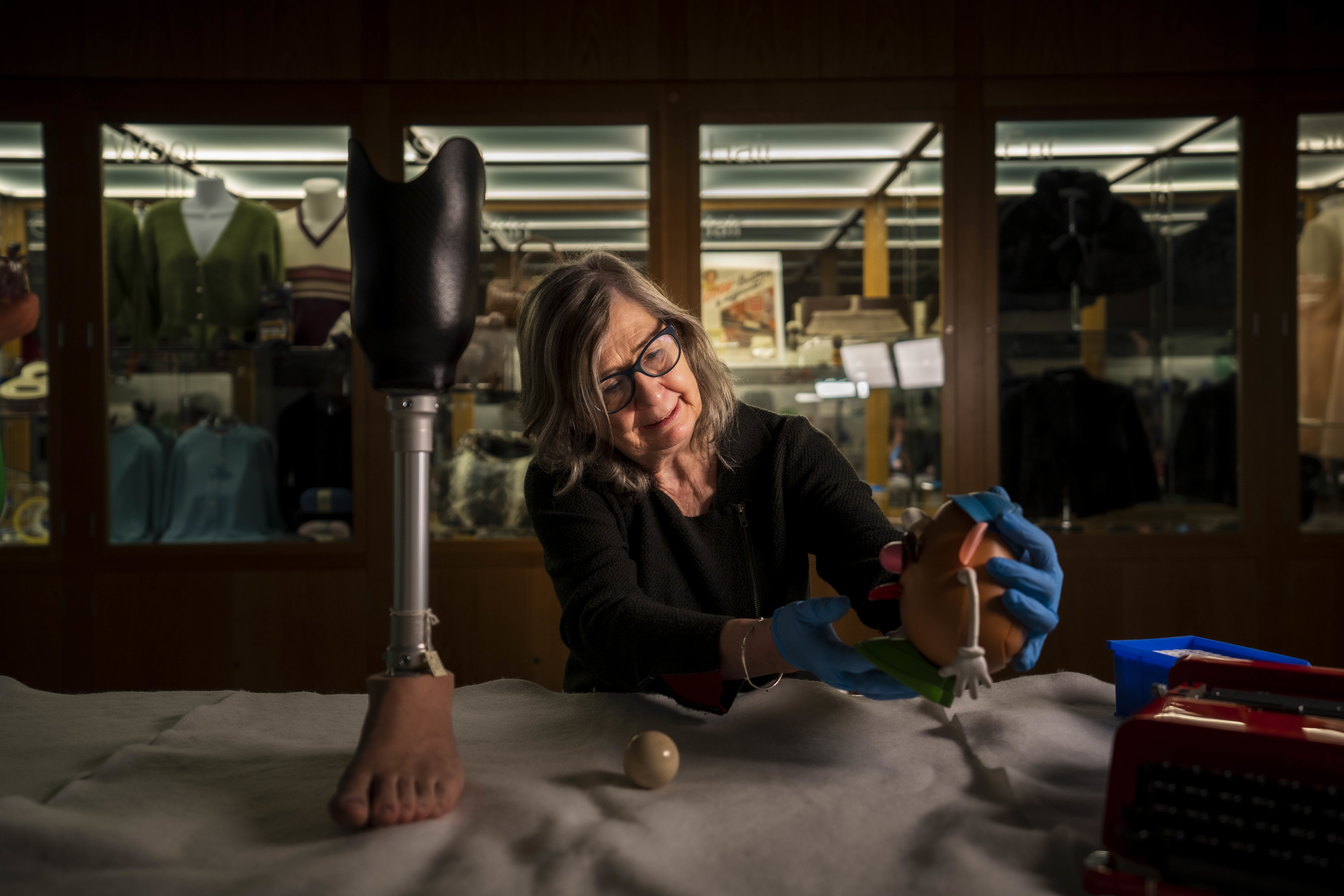 Professor Susan Lambert, Chief Curator at AUB's Museum of Design in Plastics.