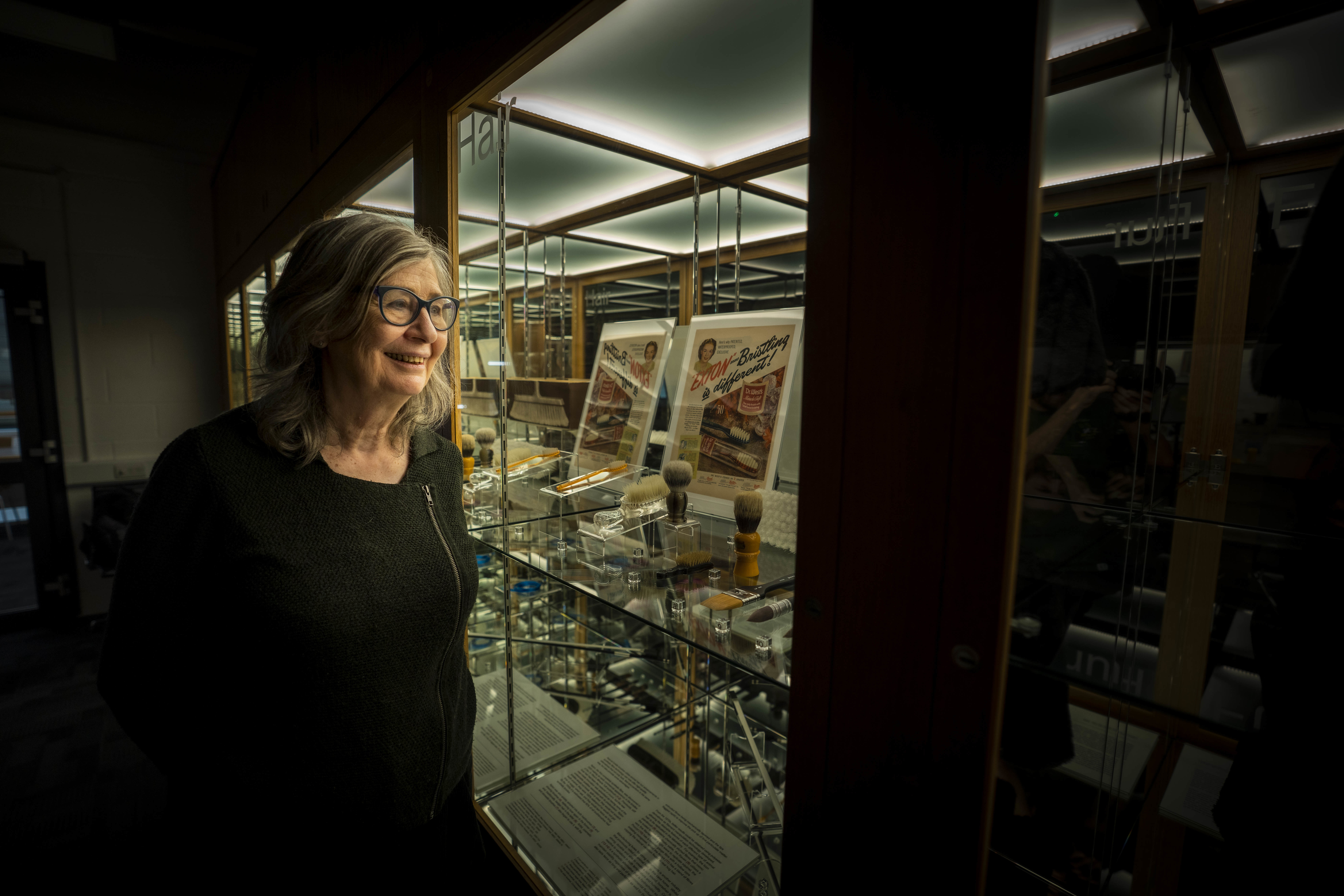 Professor Susan Lambert, Chief Curator at AUB's Museum of Design in Plastics