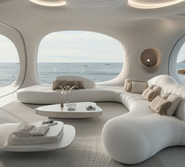 Architectural render of a building