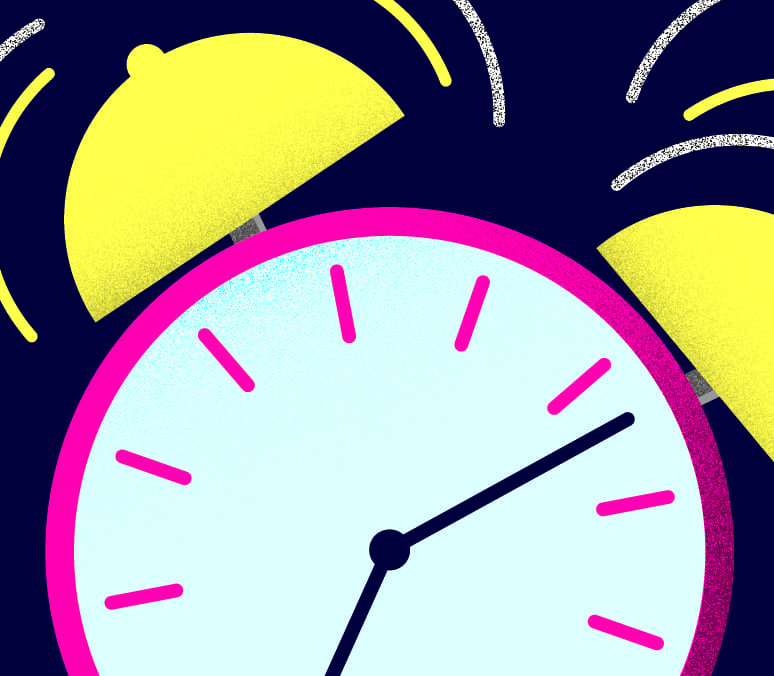 Pink Clock