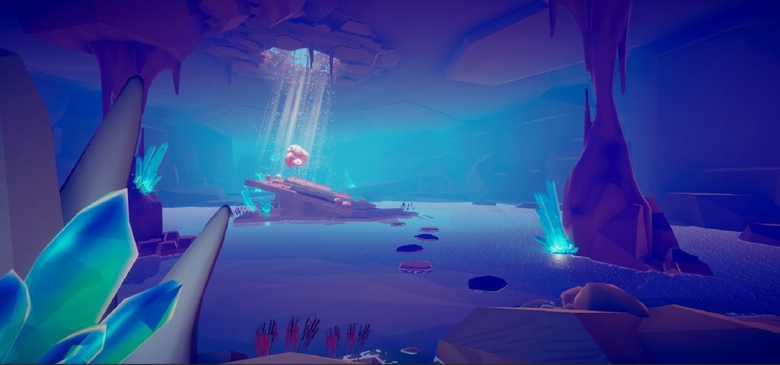 An underwater scape