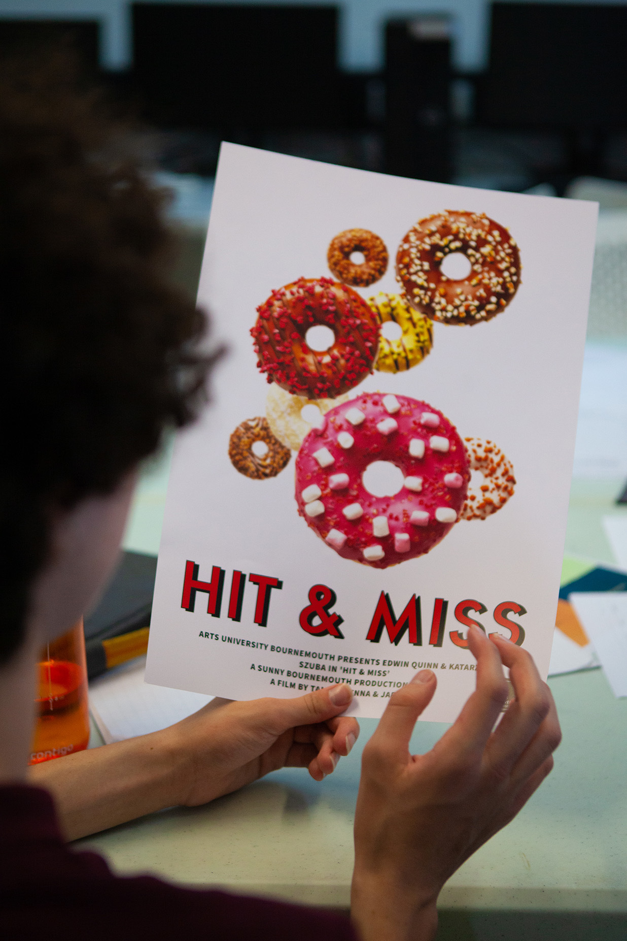 Example of a student film poster