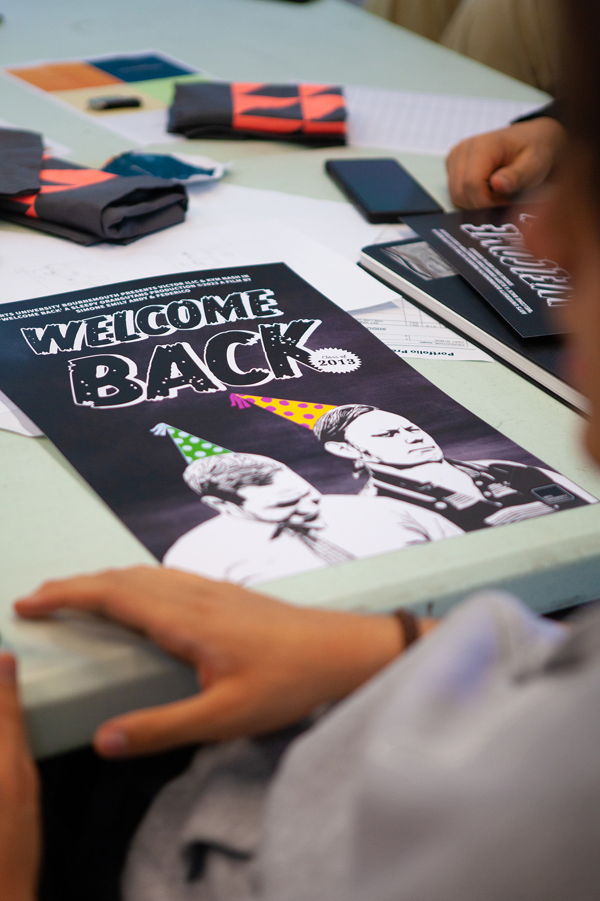 Example of a student film poster