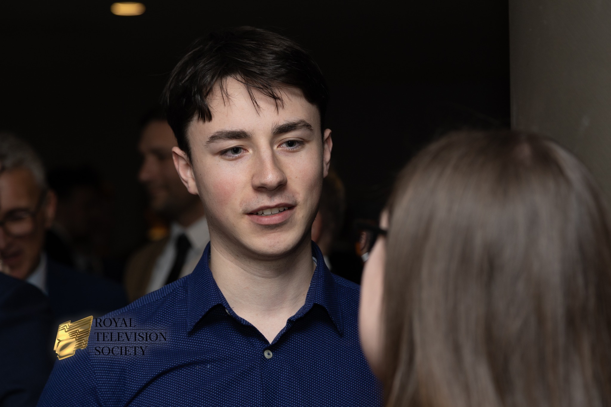 BA (Hons) Animation Production graduate N Busschaert at the Royal Television Society Southern Awards.
