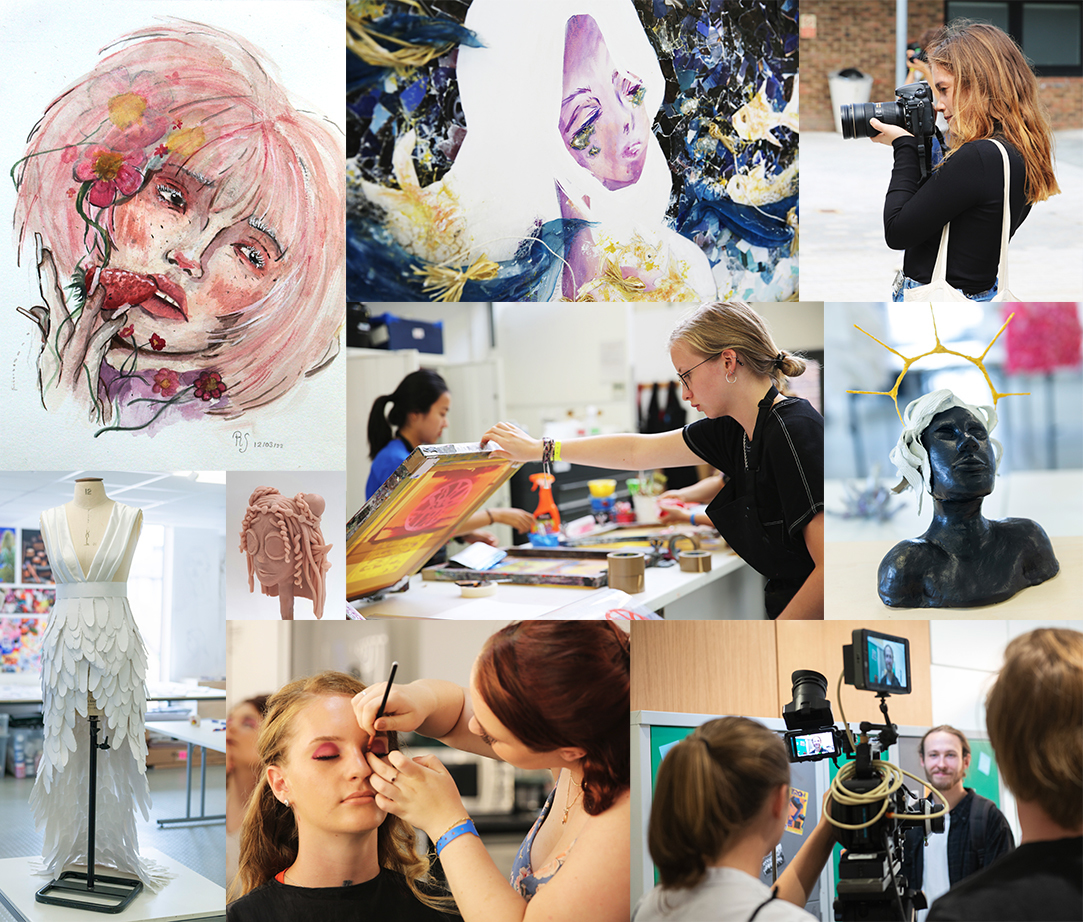 Saturday art school course selection