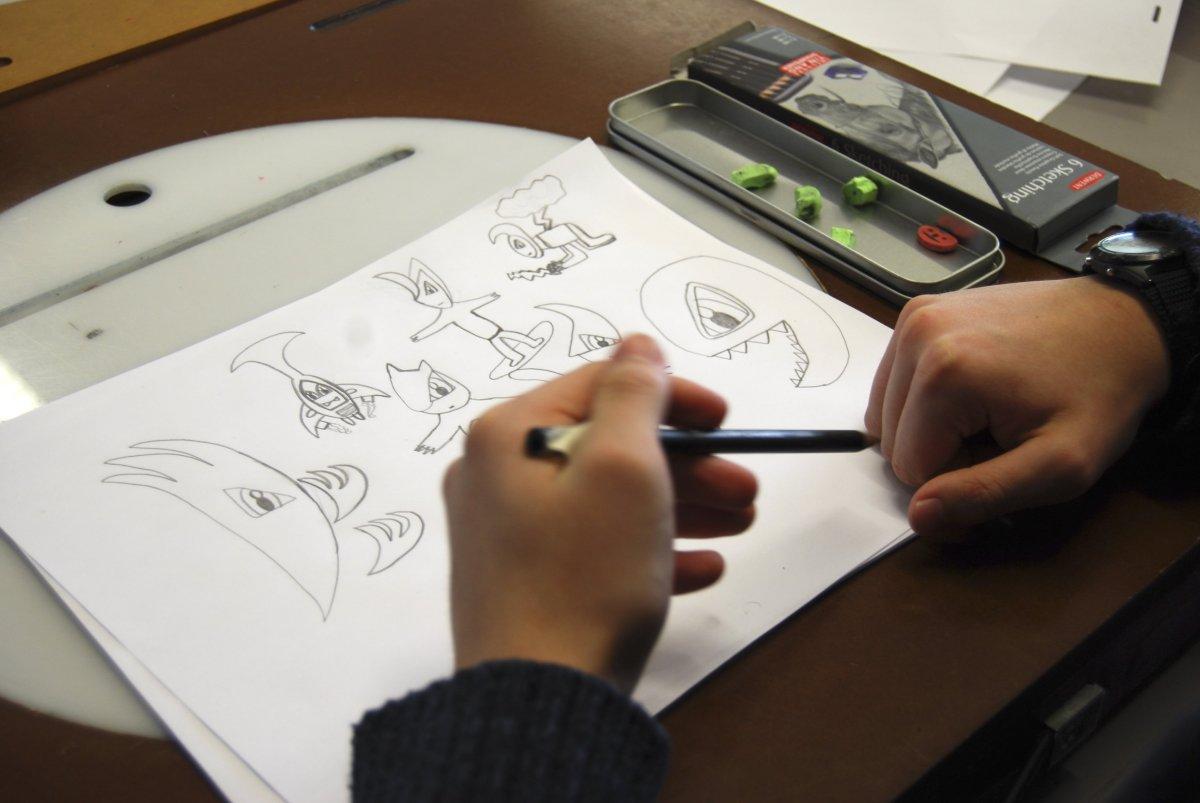 Student drawing