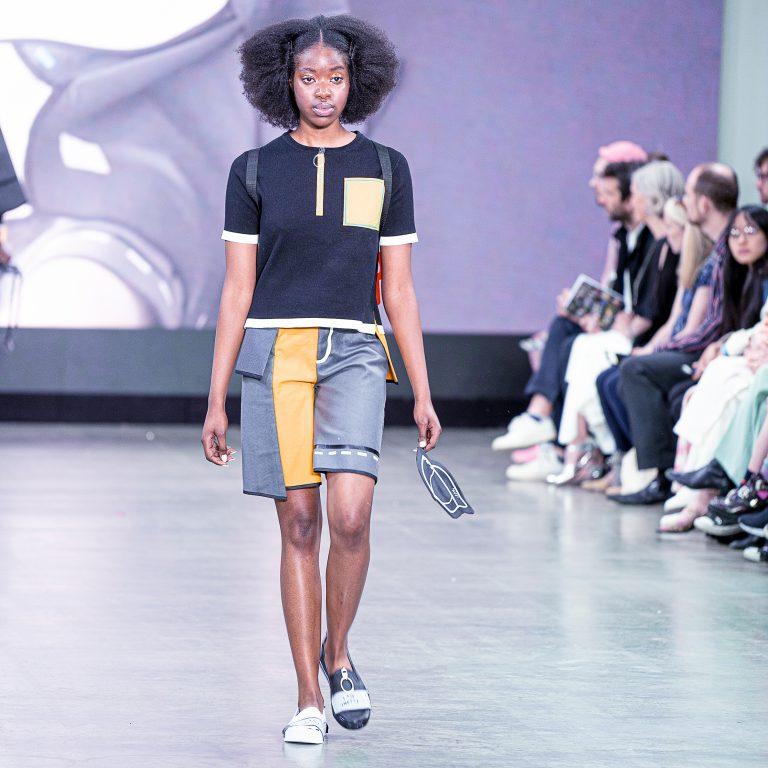 Savi’s work on the catwalk
