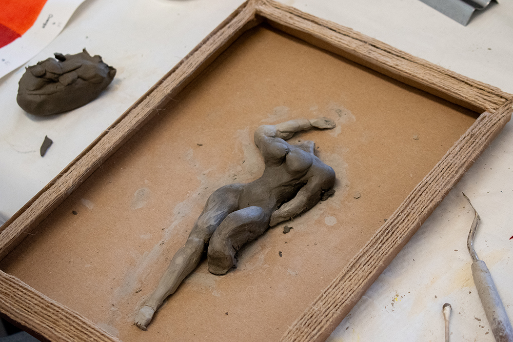 clay sculpture