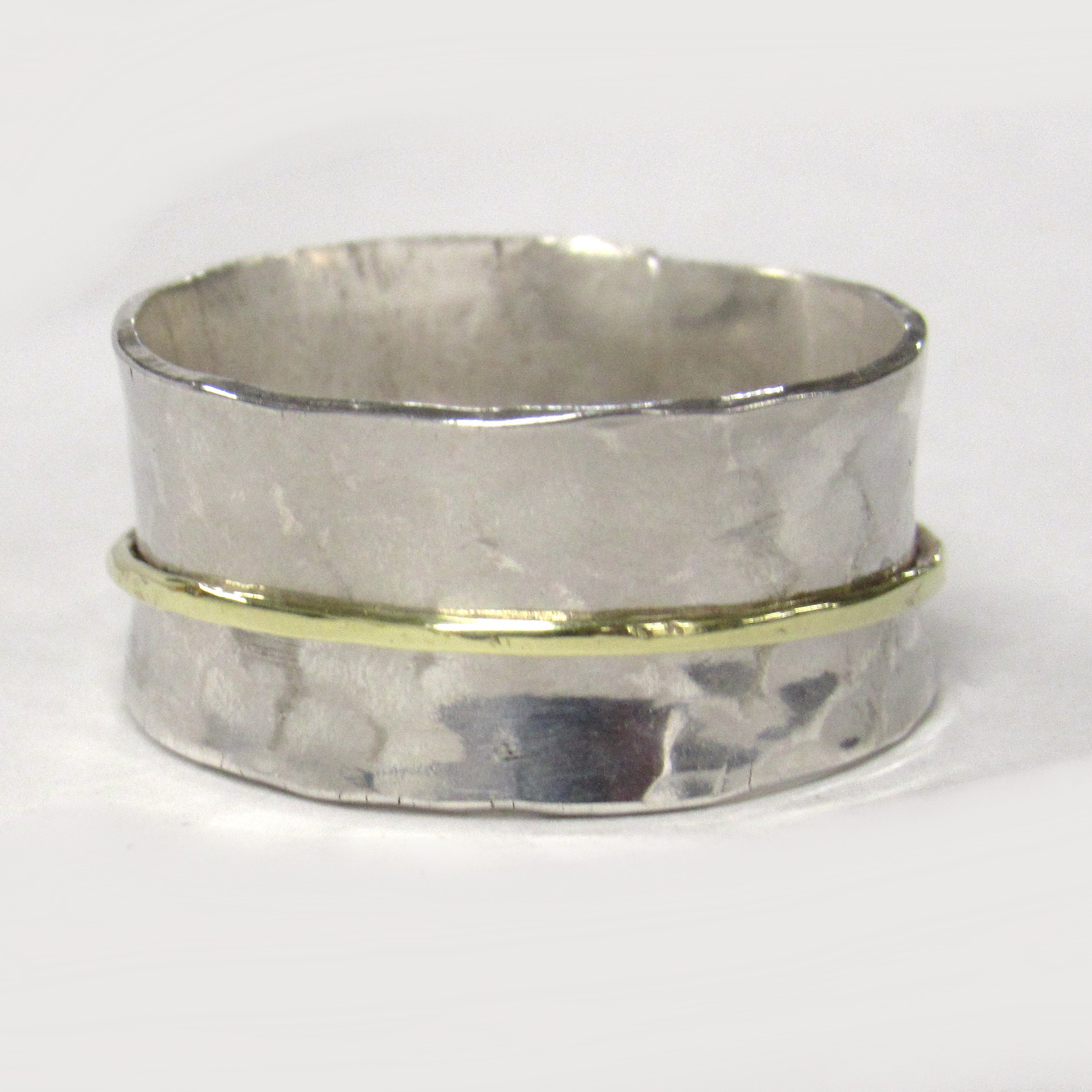 Example of silversmithing jewellery piece