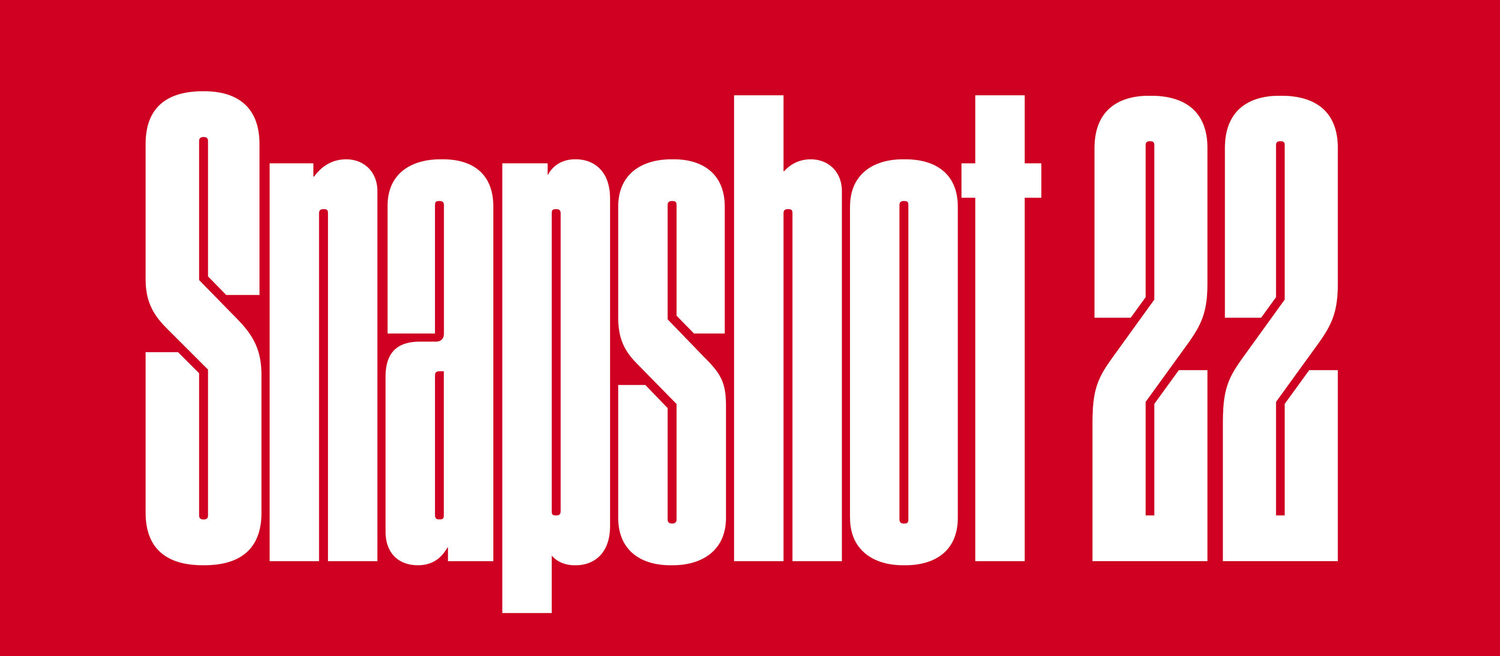 Red black with white text inside, it says "Snapshot"