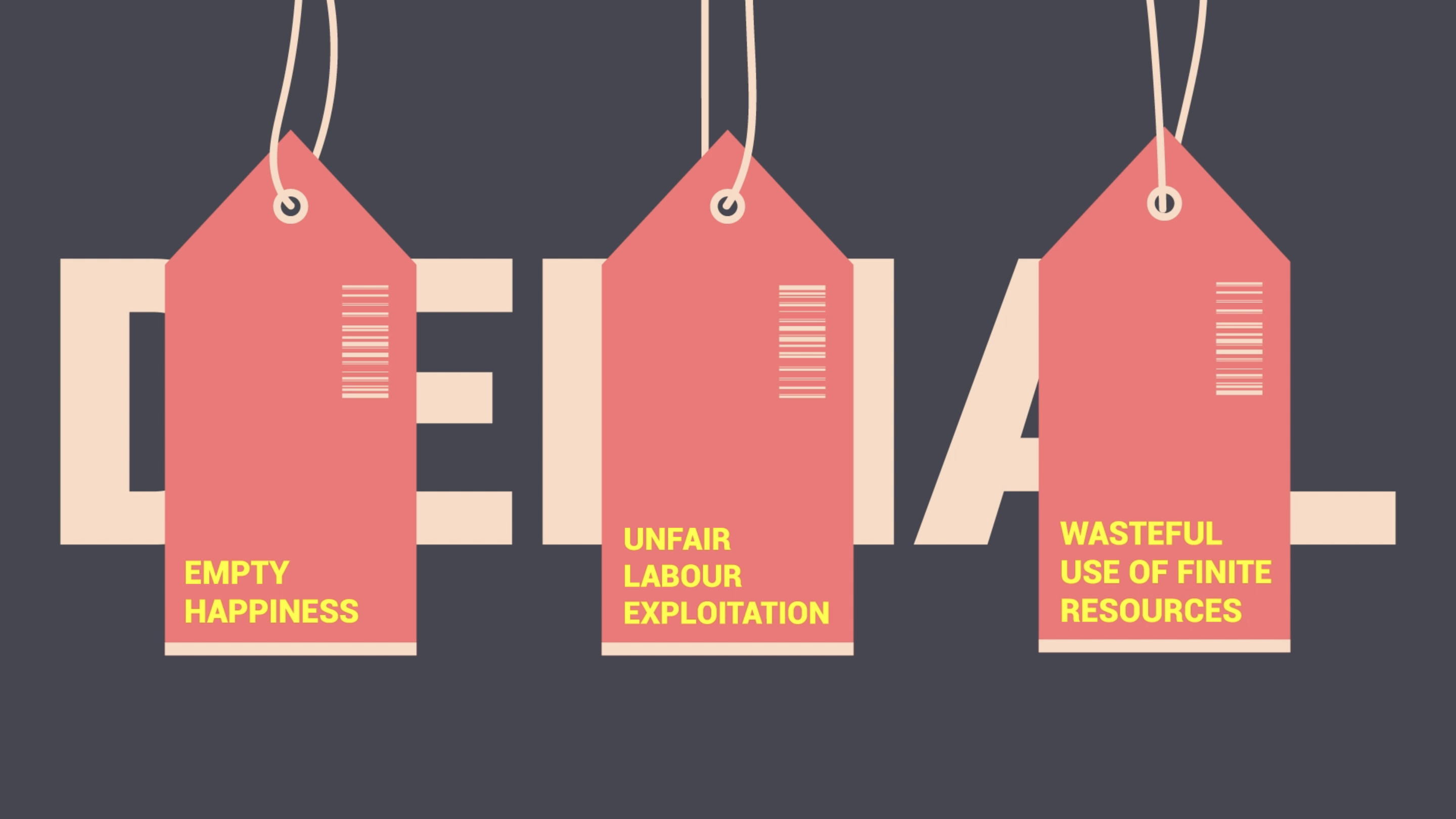 graphics on mocked-up labels