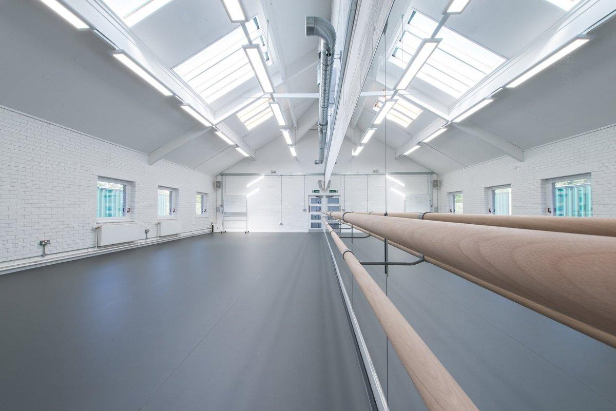 Image of one of AUB's dance studios