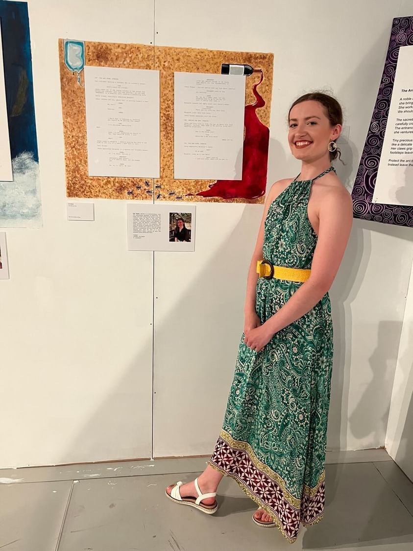 Ella Shipley stood by her Summer Shows extracts.