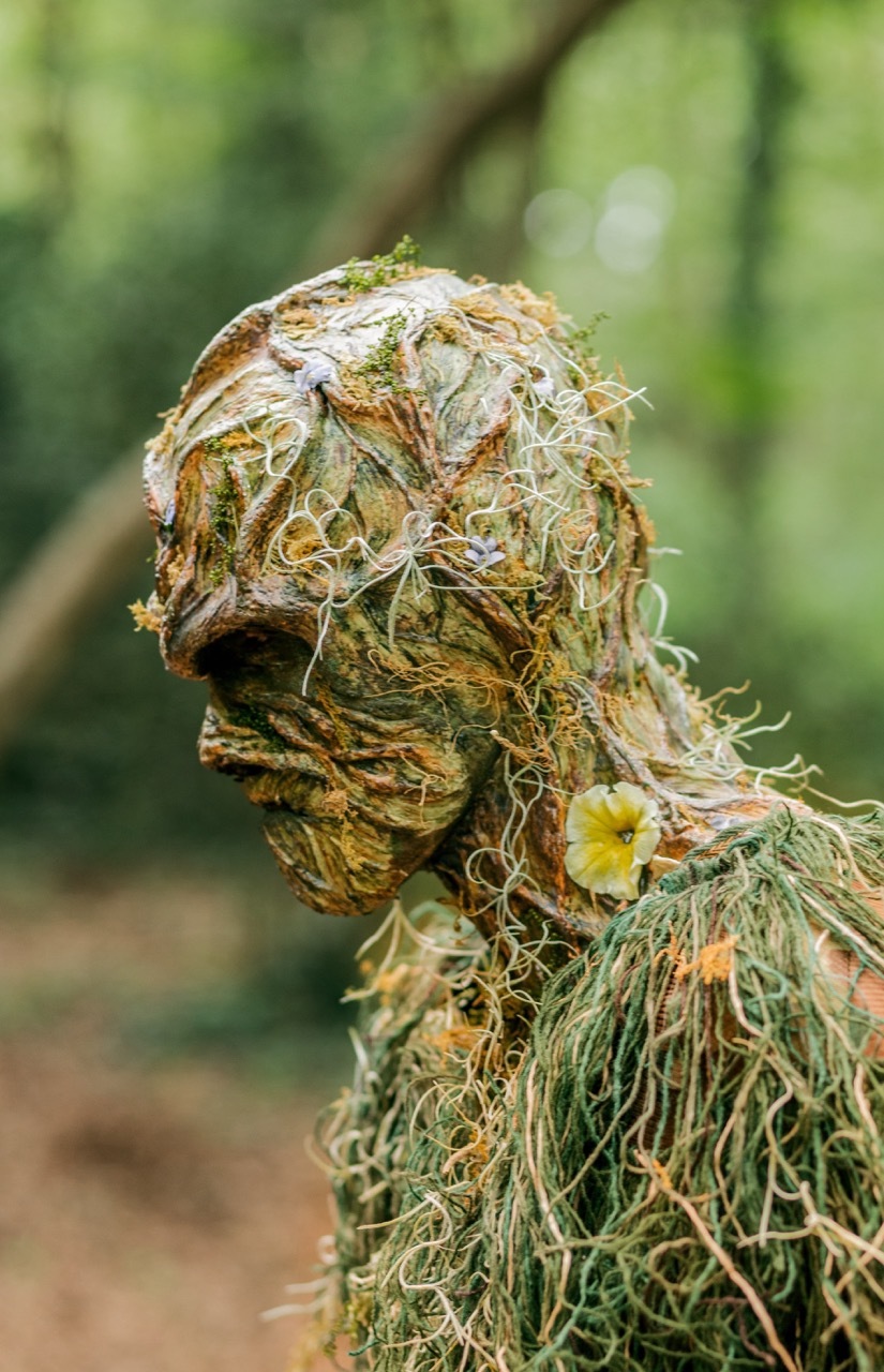 A foam latex creature makeup for Film, inspired by DC’s comic book character ‘swamp thing’.