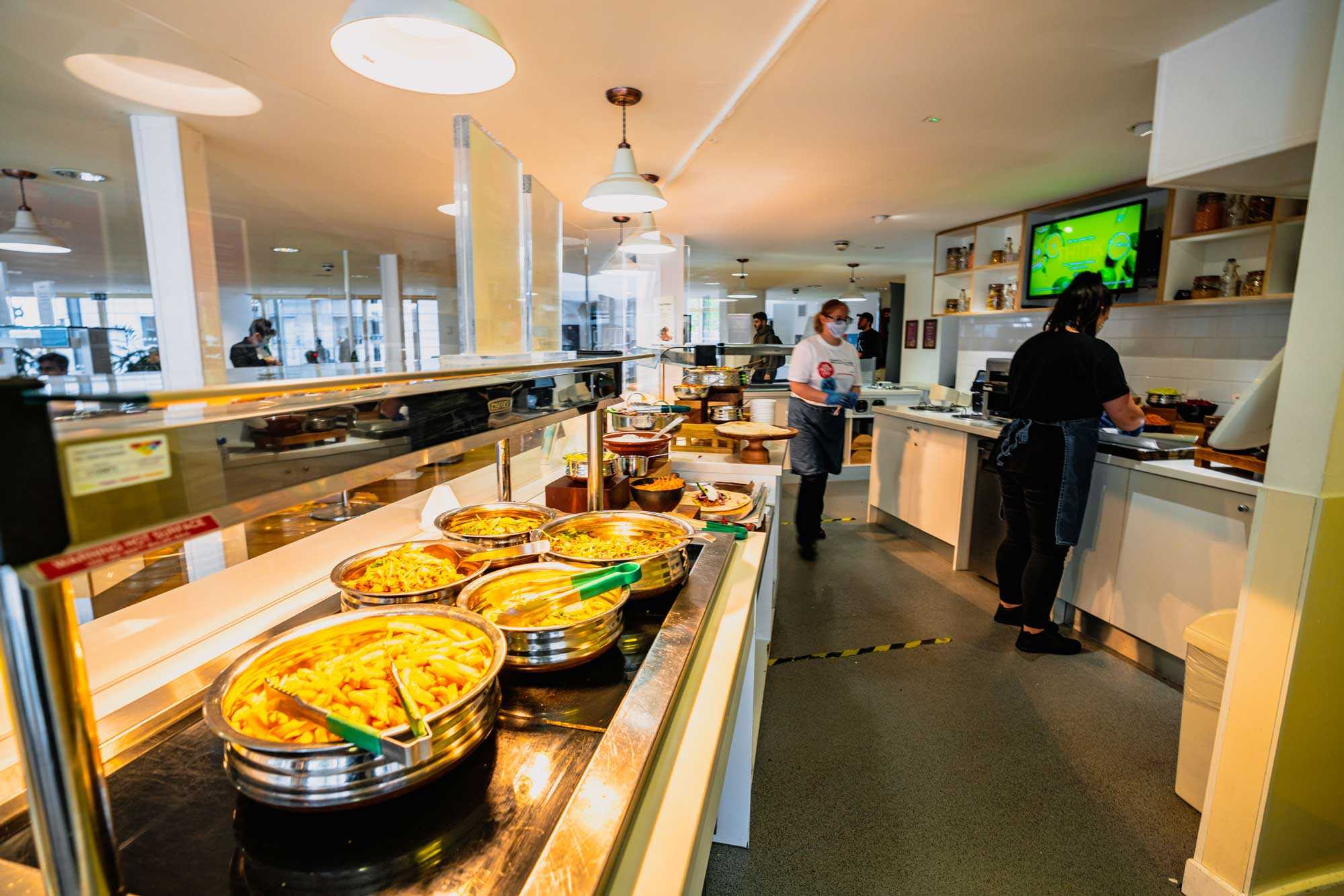 Image of The Refectory behind the counter
