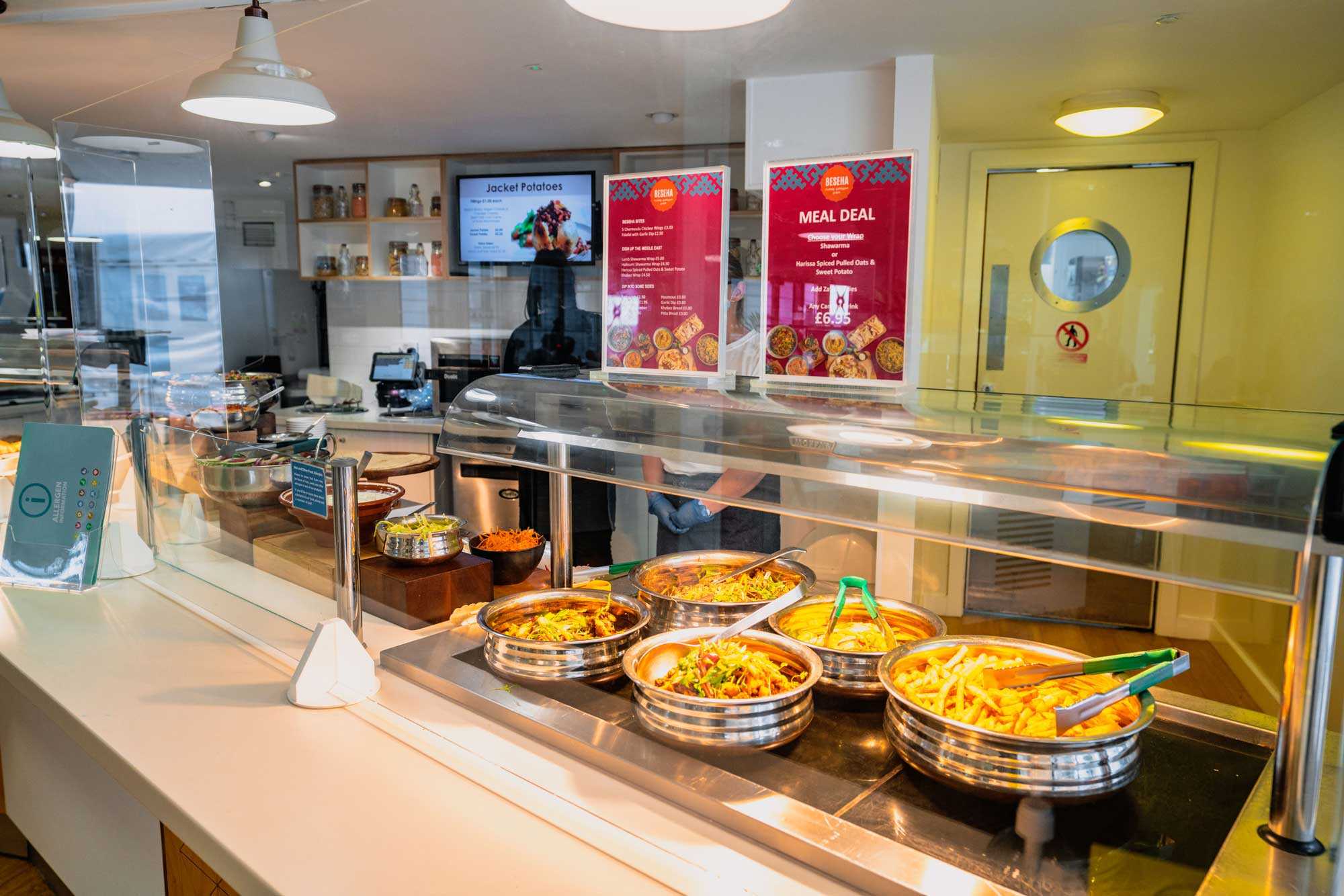 Image of The Refectory displaying lunch options
