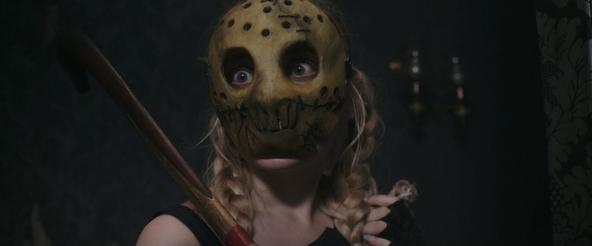 Treehouse image of girl in hockey mask
