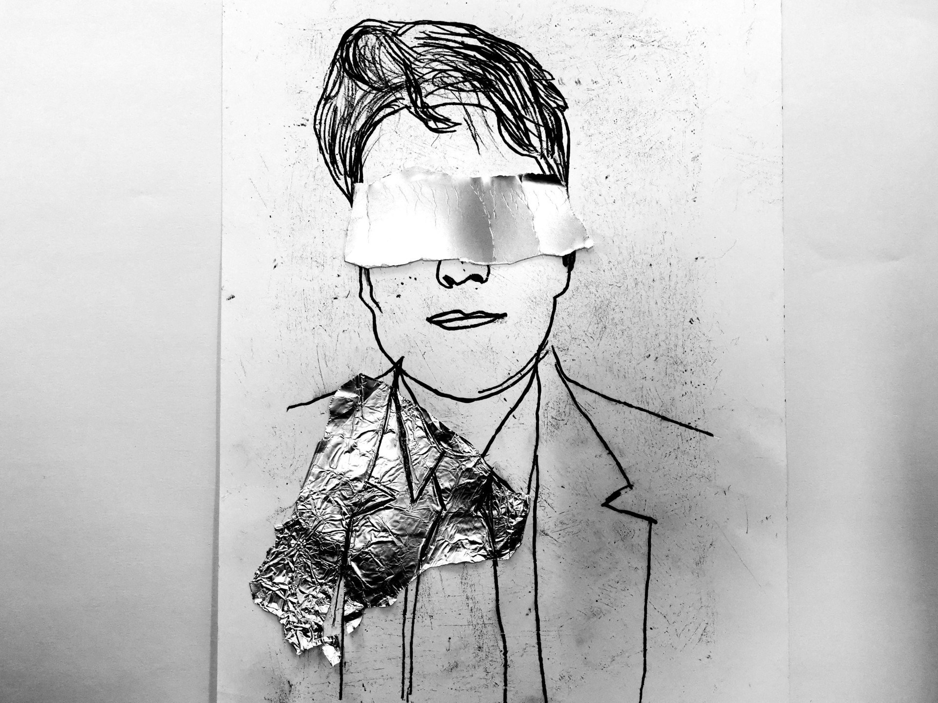 Year 8 Art - Manipulating portrait images with multiple techniques