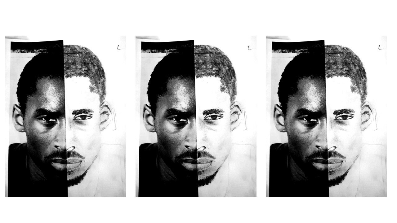 Year 8 Art - Manipulating portrait images with multiple techniques
