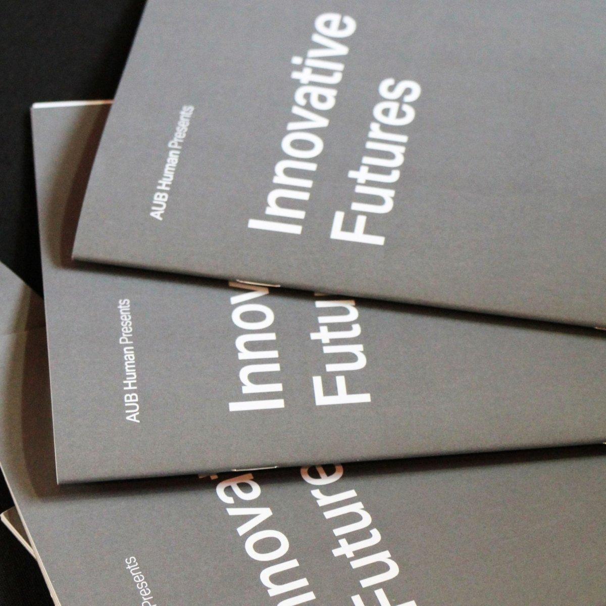 Three copies of a document entitled Innovative Futures