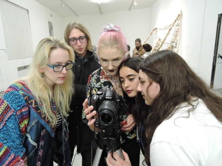 BA (Hons) Fine Art students in Milan
