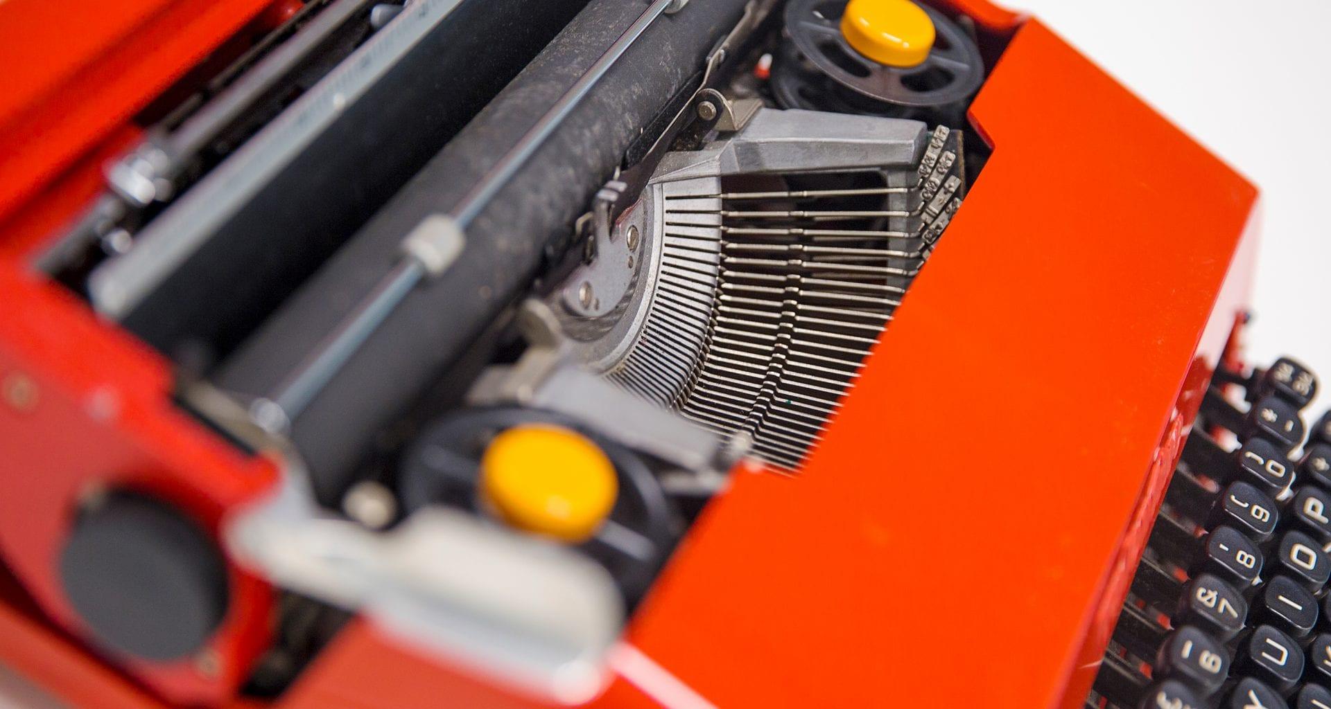 Red Typewriter