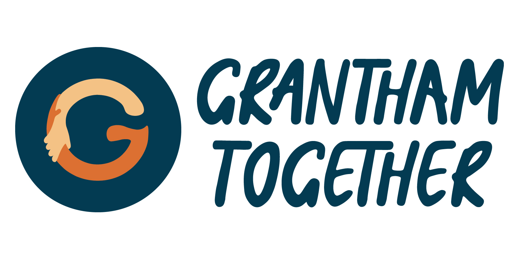 The Grantham Together logo designed by Millie Whitlock