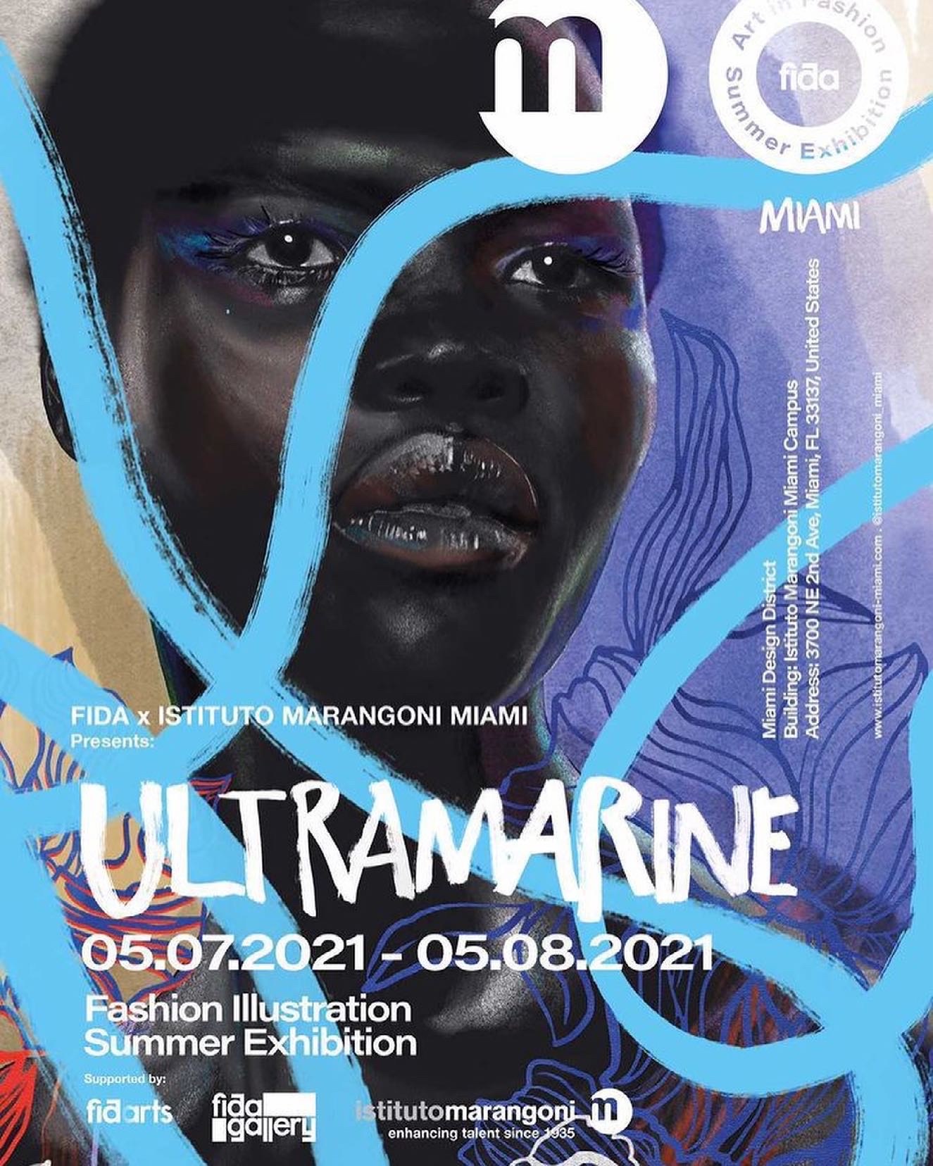 The Ultramarine exhibition at FIDA X Miami 2021