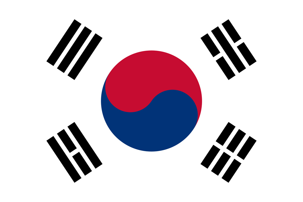 South korea flag
