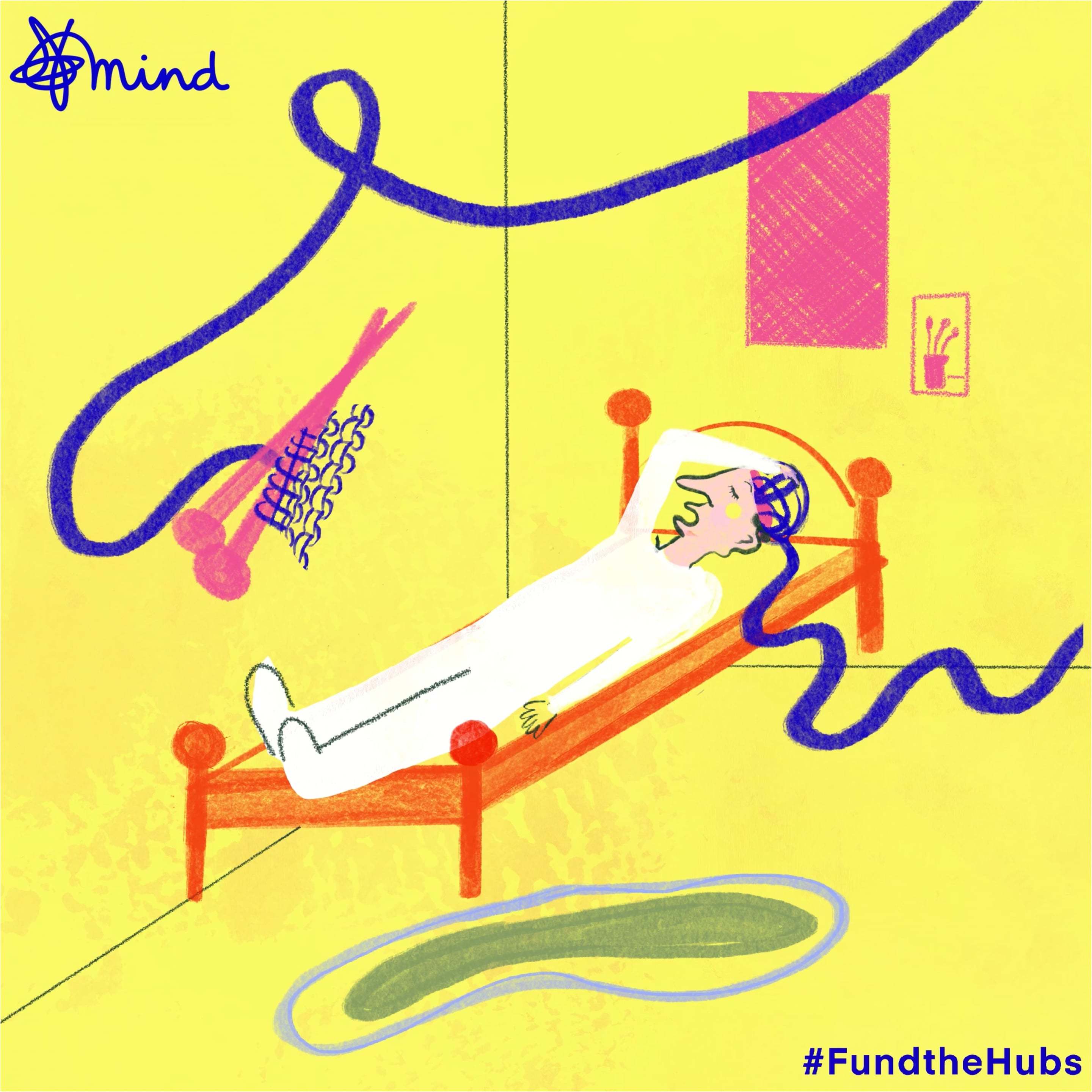 Animated GIF for Mind, character in bed.