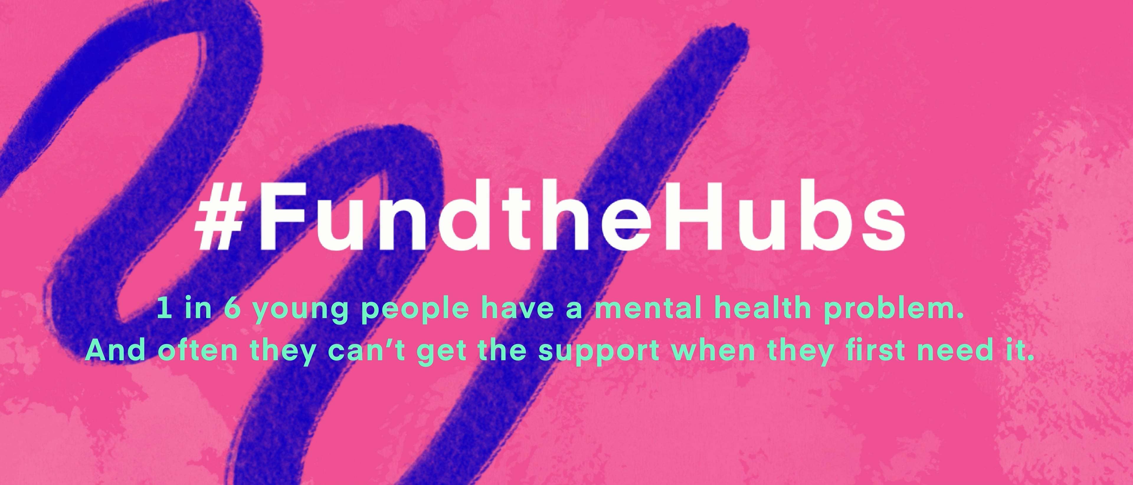 Animated advert for Mind’s ‘Fund the hubs’.