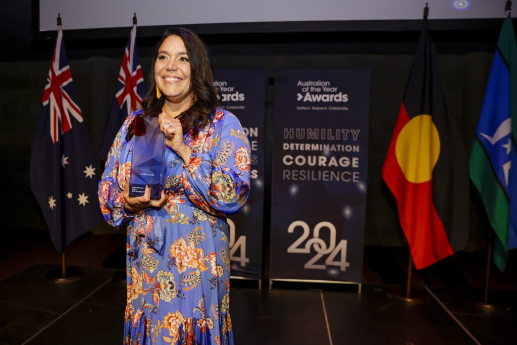 2024 Australian of the Year for Victoria Janine Mohamed Salty Dingo 2023 BH 24178 1024x683 1