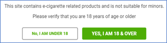 Online vape sales