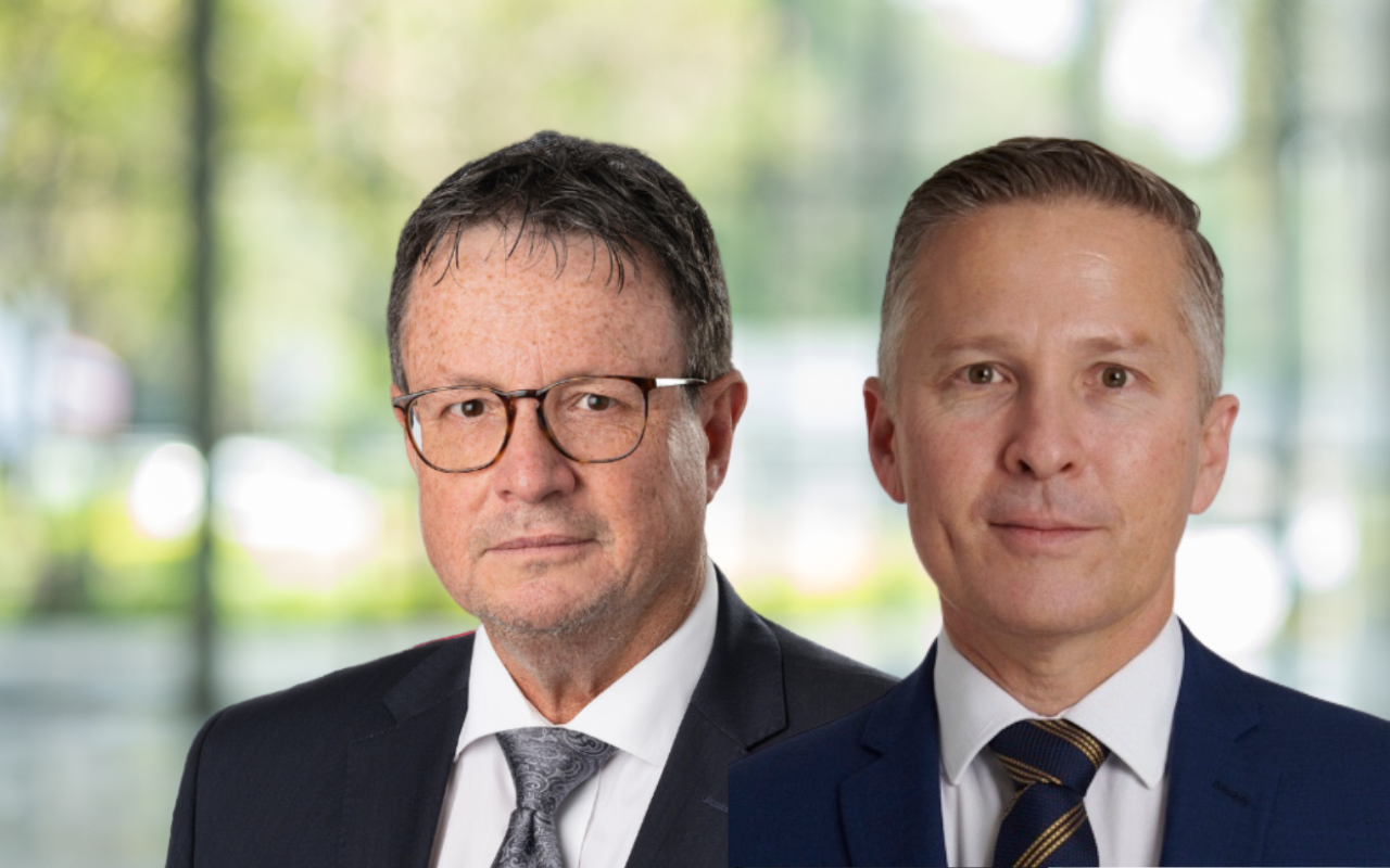 Michael Wright and Steve Robson