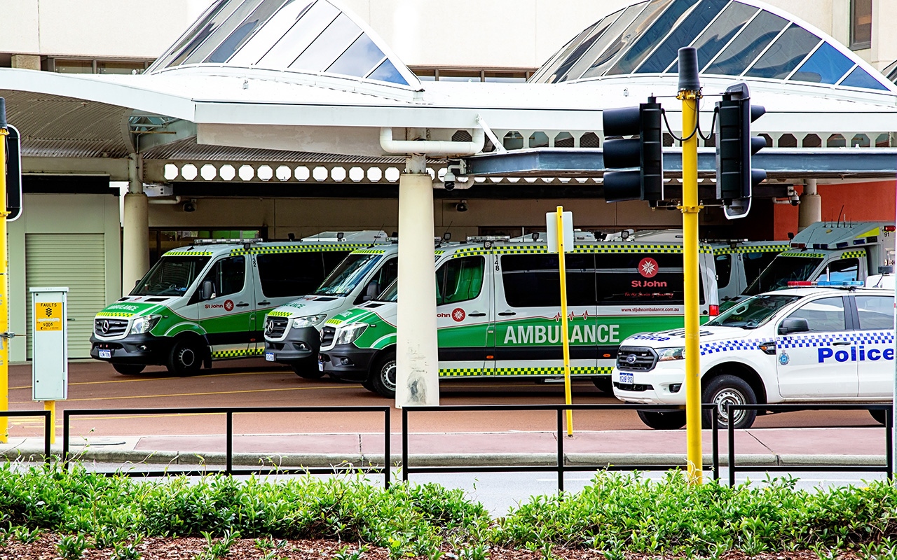 Ambulance ramping offloading faster wont fix a thing 203