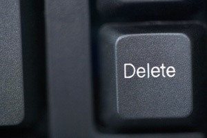 Delete large