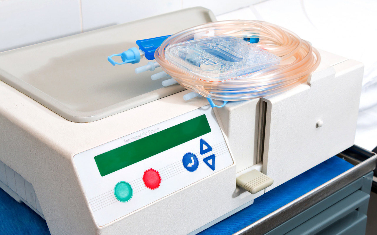 Peritoneal Dialysis machine for at-home dialysis