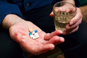 Pills drink large