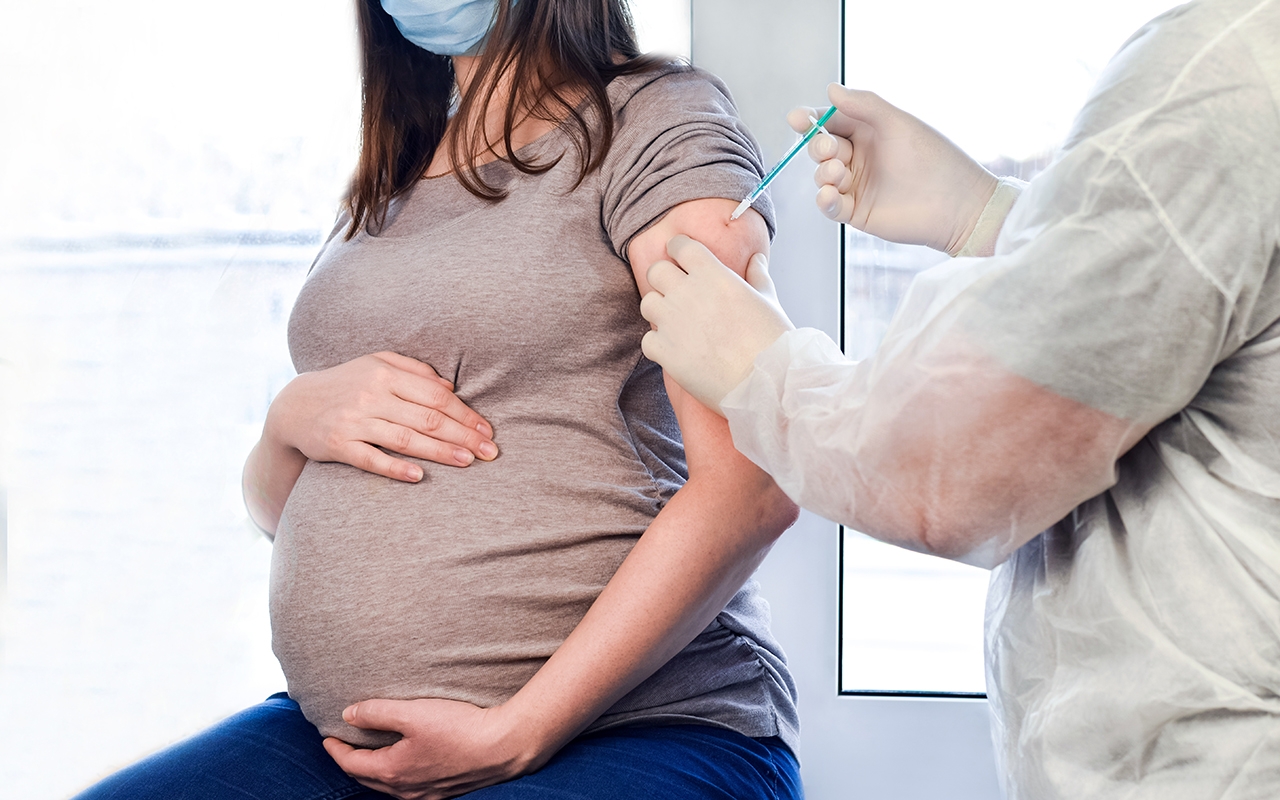Pregnant covid vax