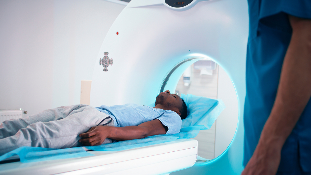 Spectral CT scan