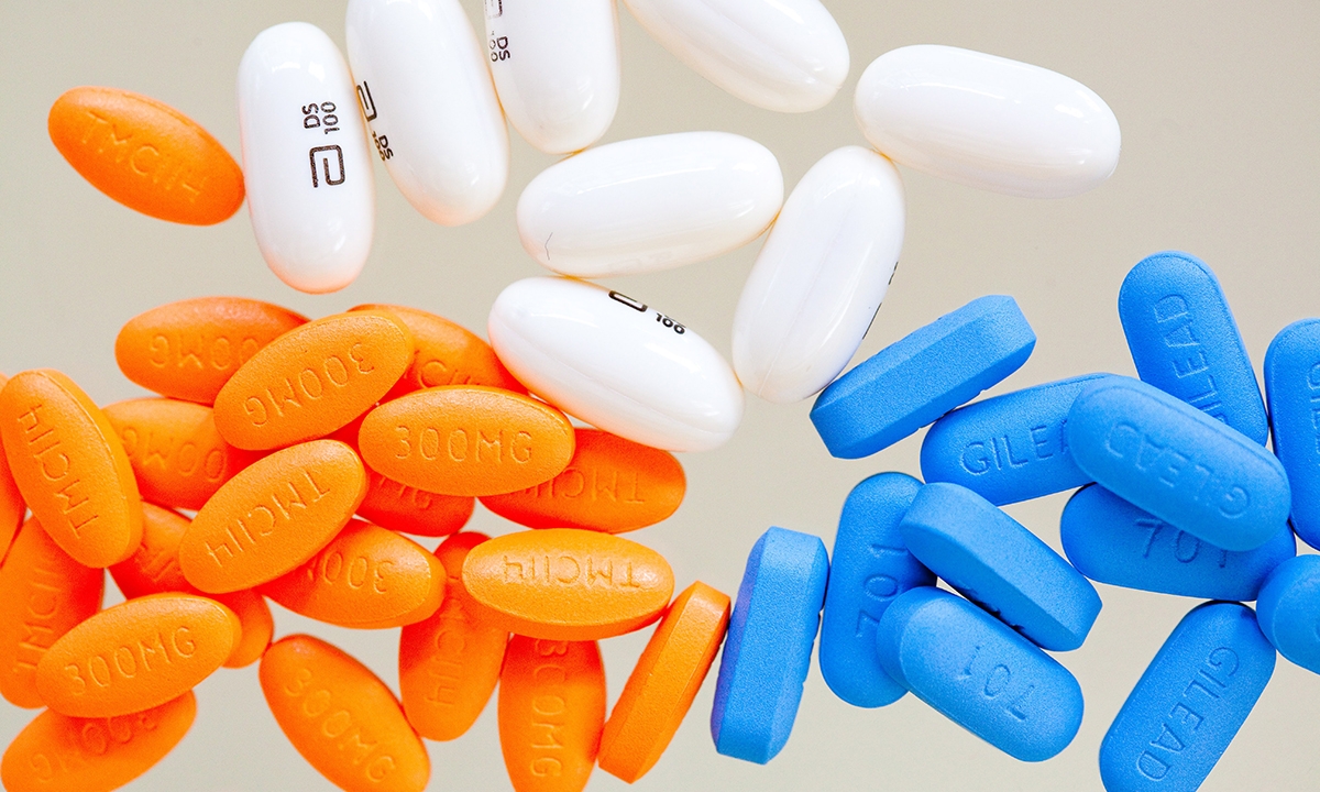 Two drug art regimen potentially safer and cheaper 698