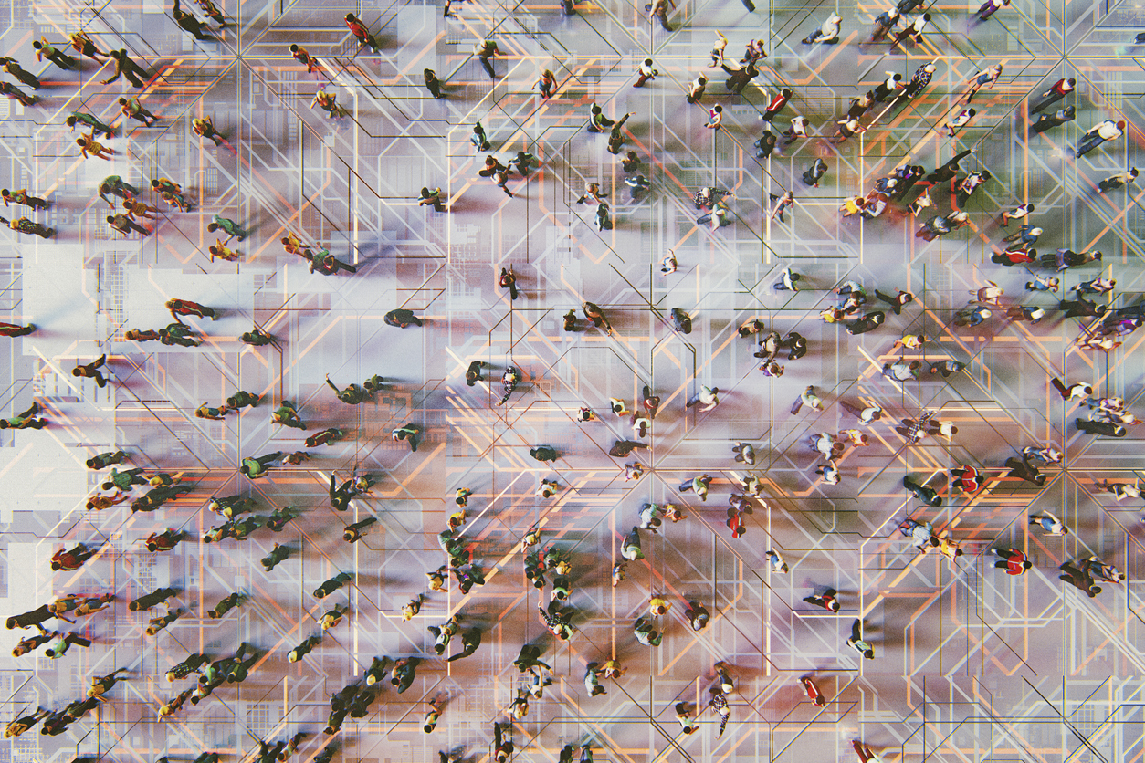 People connecting