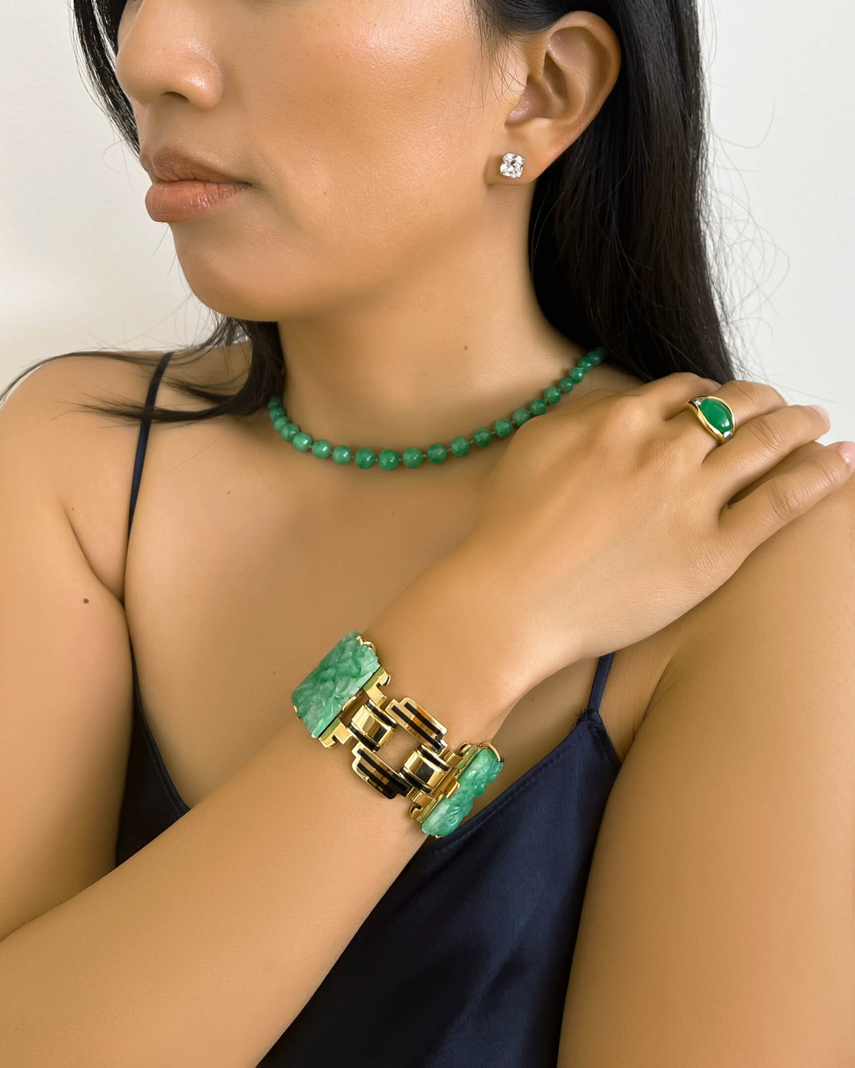 Jade Necklace_Ring and Bracelet RCDMS02017 - BESMS00166