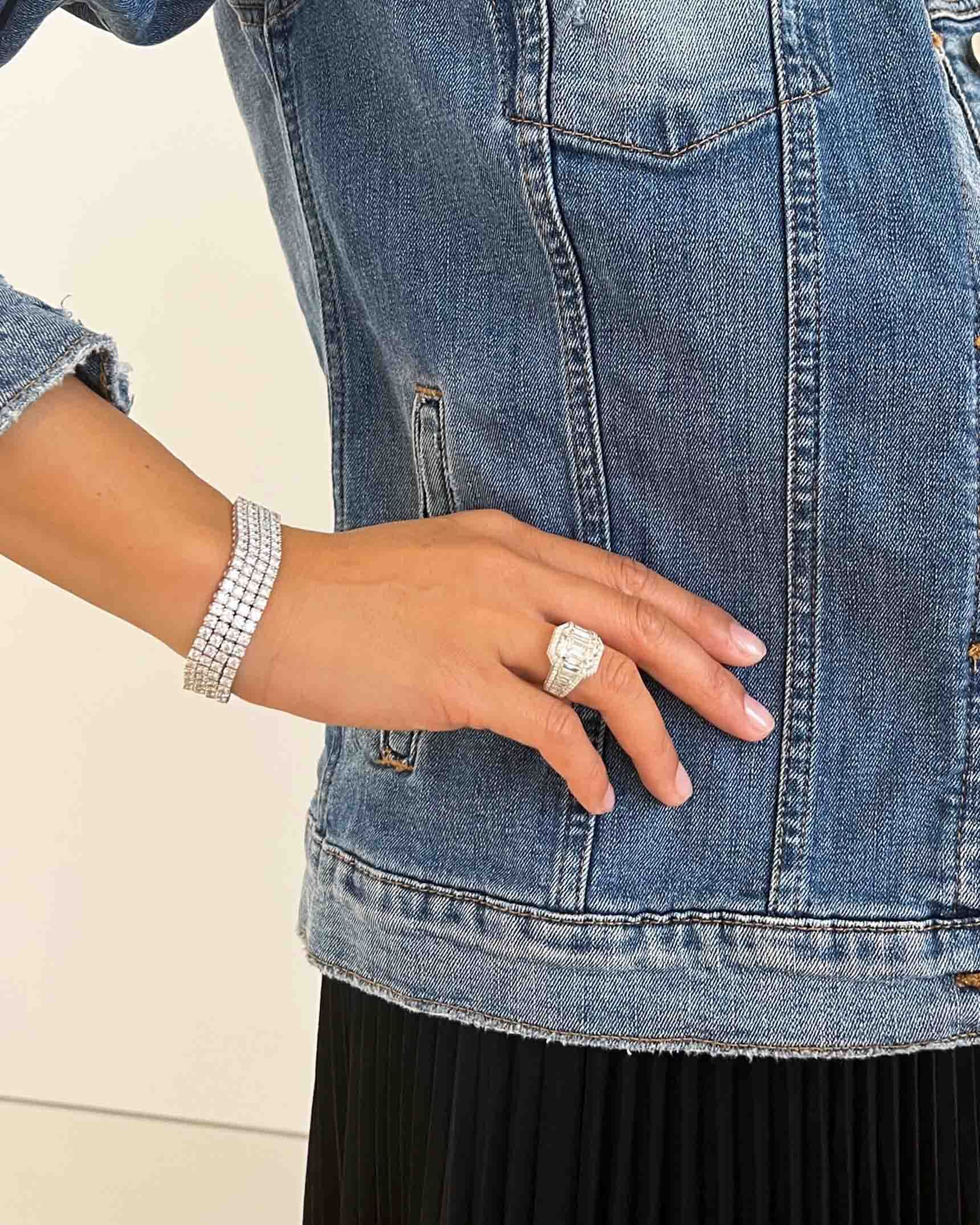 Diamond Bracelet and Ring BDOTK04373 - RDCU404970