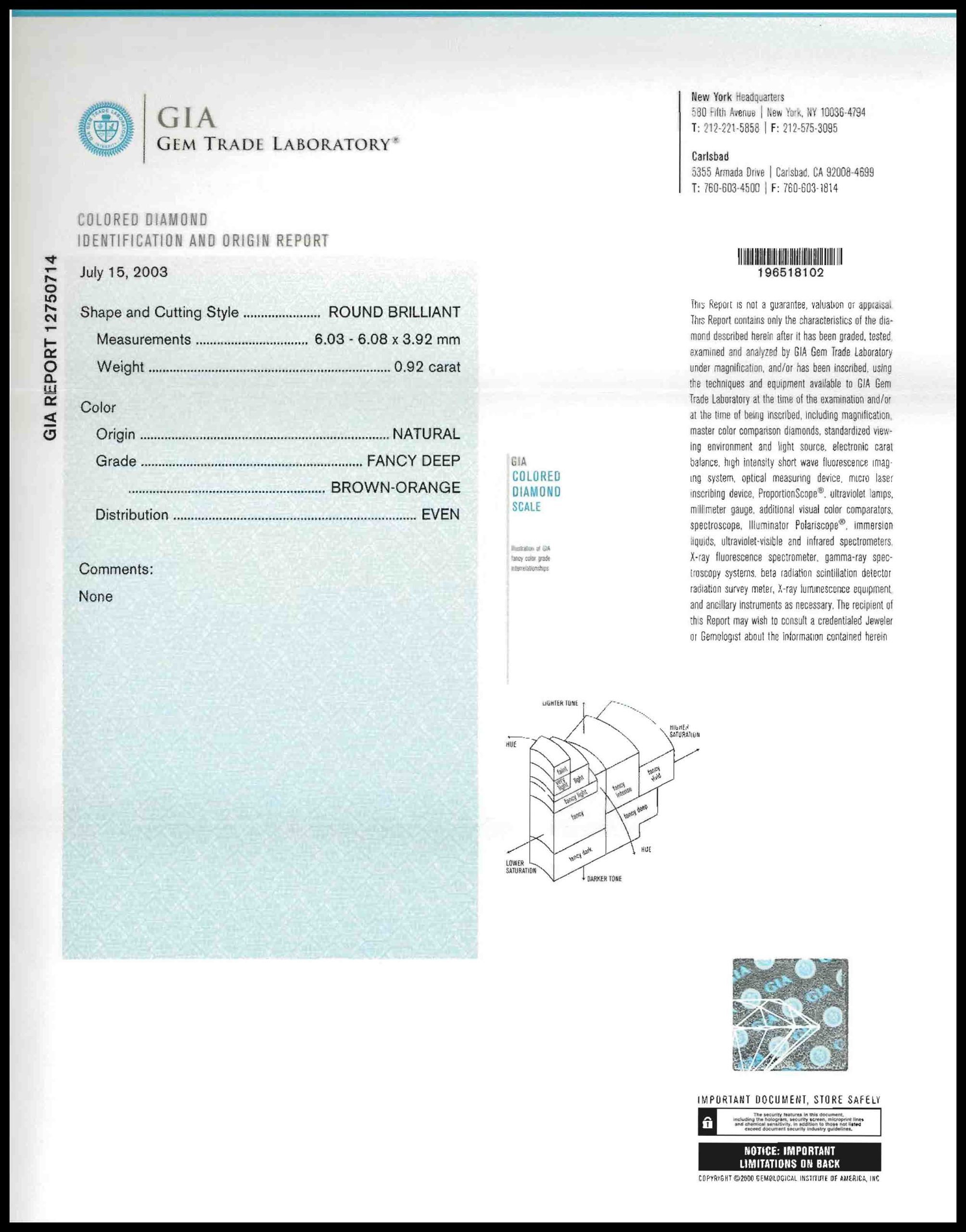 RDCU101759 - GIA 12750714